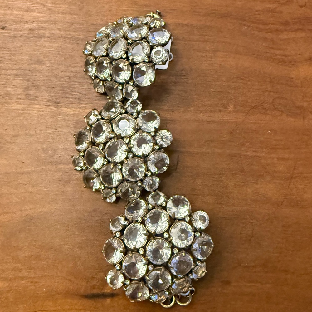 J CREW Jewel HoneyComb & gold bracelet NWT & GORGEOUS!